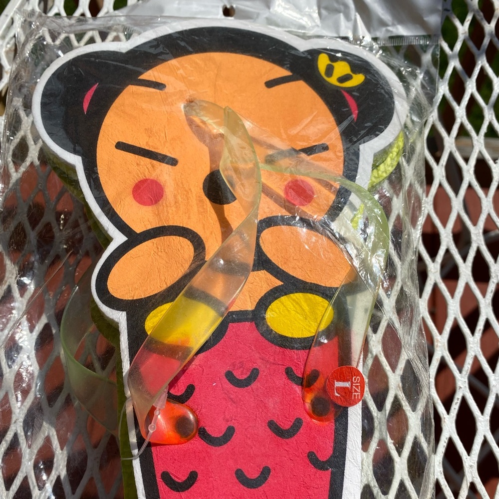 RARE PUCCA collectible Flip Flops Size L, NWT - Picture 2 of 12